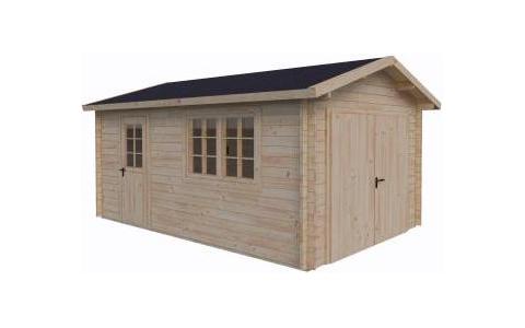 Garaż drewniany - EKO 38 350x520 15,9 m2