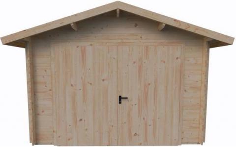 Garaż drewniany -  IRENEUSZ 350x530 16,5m2