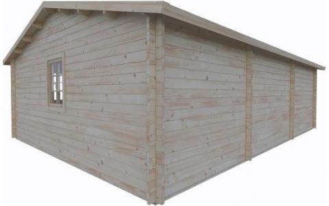 Garaż drewniany - PRZEMYSŁAW 816x575 47m2