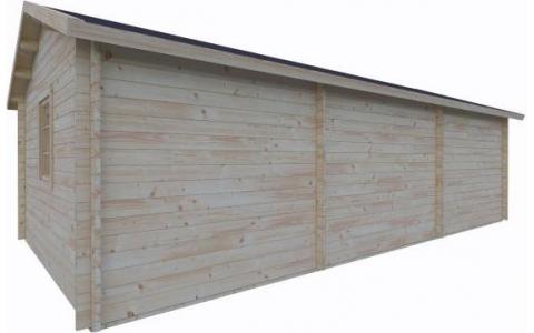 Garaż drewniany - RADOSŁAW 415x836 32m2