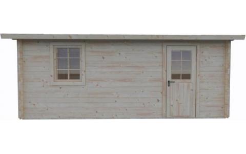 Garaż drewniany - PAWEŁ B 350x600cm 19m2