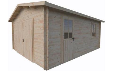 Garaż drewniany - JÓZEF 470x570 24m2