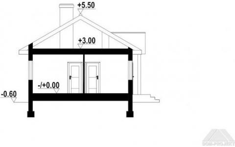 Dom mieszkalny - MIŁKÓW DWS 1000x700 55.33 m²