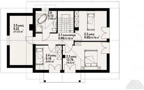 Dom mieszkalny - OLEŚNICA DW 1270x800  112.25 m²