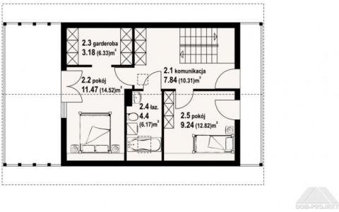 Dom mieszkalny - BARTNOWICE DW 5 1320x720 71.02 m²