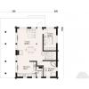 Dom mieszkalny - TOMASZEWO ŚREDNIE DW 1300x1150 136.82 m²
