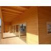 Drewniany dom z bala klejonego - ORINOKO 99m2+52m2
