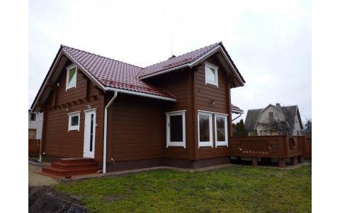 Drewniany dom z bala klejonego - KOLUMBIA  158m2+29m2